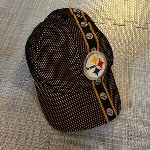 Vintage Pittsburgh Steelers Drew Pearson Snapback Hat Mesh Weave & Insignia RARE